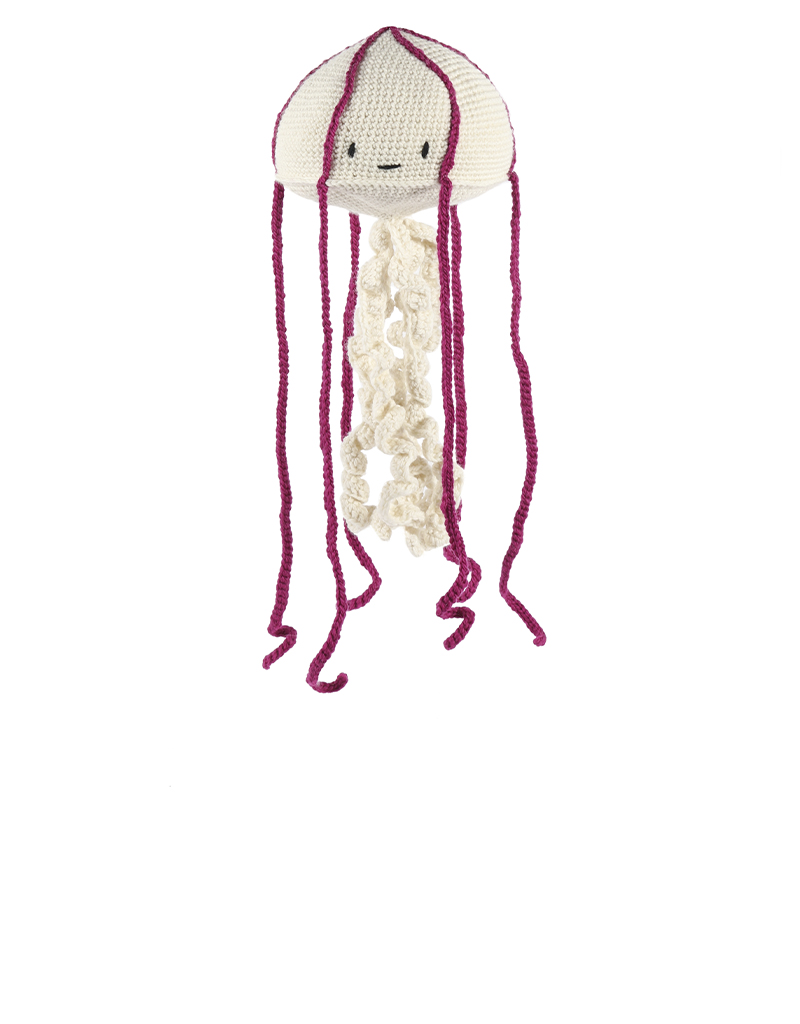 toft ed's animal Jasmine the Jellyfish amigurumi crochet